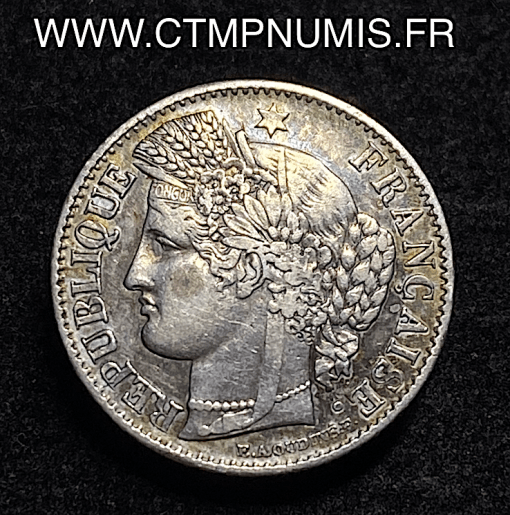 ,MONNAIE,ARGENT,50,CENTIMES,CERES,1850,A,PARIS,