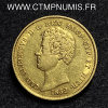 ,MONNAIE,ITALIE,SARDAIGNE,20,LIRE,OR,CHARLES,ALBERT,1832,GENES,