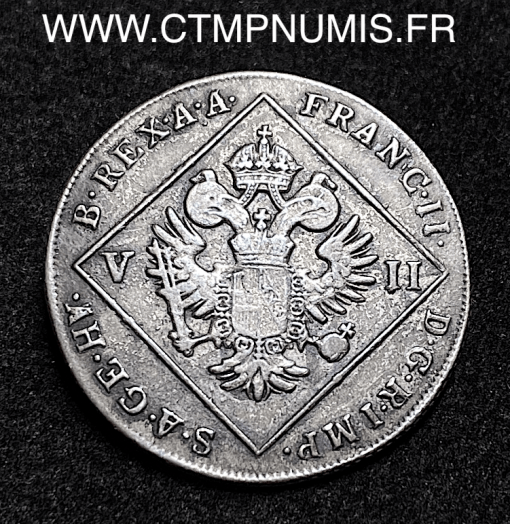 ,MONNAIE,AUTRICHE,7,KREUZER,FRANCOIS,II,1802,VIENNE,