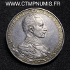 ,MONNAIE,ALLEMAGNE,PRUSSE,3,MARK,ARGENT,GUILLAUME,II,1913,