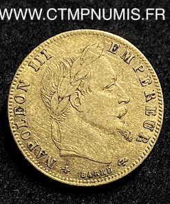 ,MONNAIE,EMPIRE,5,FRANCS,OR,NAPOLEON,III,TETE,LAUREE,1864,A,PARIS,