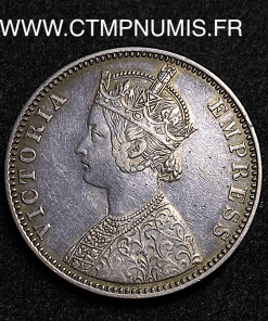 ,MONNAIE,INDES,BRITANIQUE,1,RUPEE,ARGENT,VICTORIA,1901,