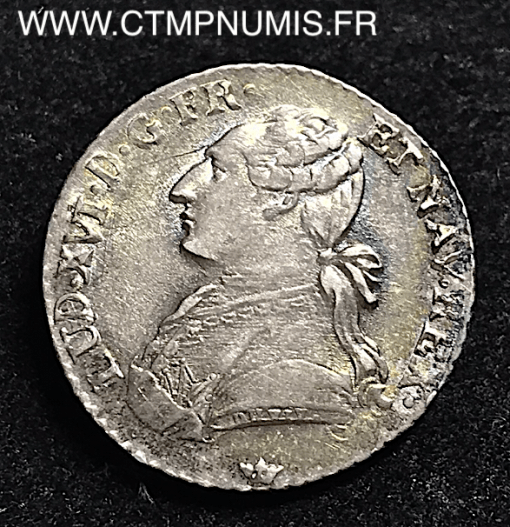 ,MONNAIE,ROYALE,LOUIS,XVI,1/10,ECU,ARGENT,1779,M,TOULOUSE,