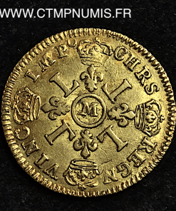 ROYALE  LOUIS XIV   LOUIS D'OR  AUX 4 L  1693 M  TOULOUSE