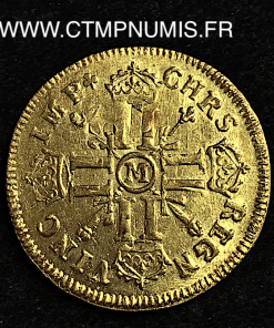 ,ROYALE,LOUIS,XIV,LOUIS,OR,AUX,8,L,ET,INSIGNES,1701,M,TOULOUSE,