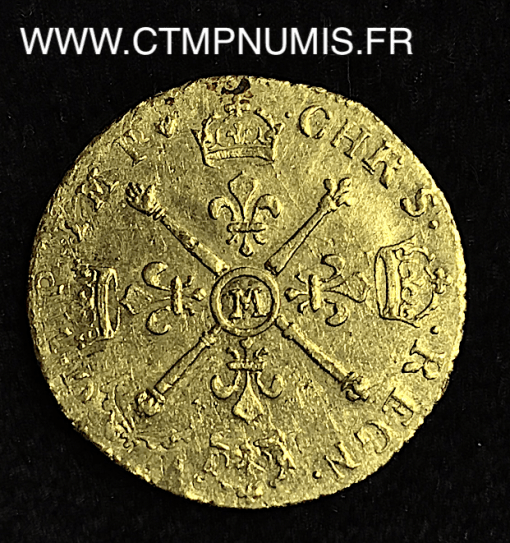 ,ROYALE,LOUIS,XIV,LOUIS,OR,AUX,INSIGNES,1704,M,TOULOUSE,