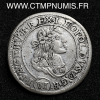 ,MONNAIE,HONGRIE,VI,KREUZER,ARGENT,LEOPOLD,1671,