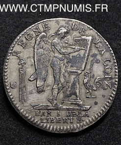 LOUIS,XVI,CONVENTION,ECU,6,LIVRES,1793,N,MONTPELLIER,