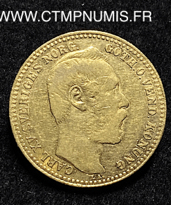 ,MONNAIE,SUEDE,1,CAROLIN,10,FRANCS,OR,1869,