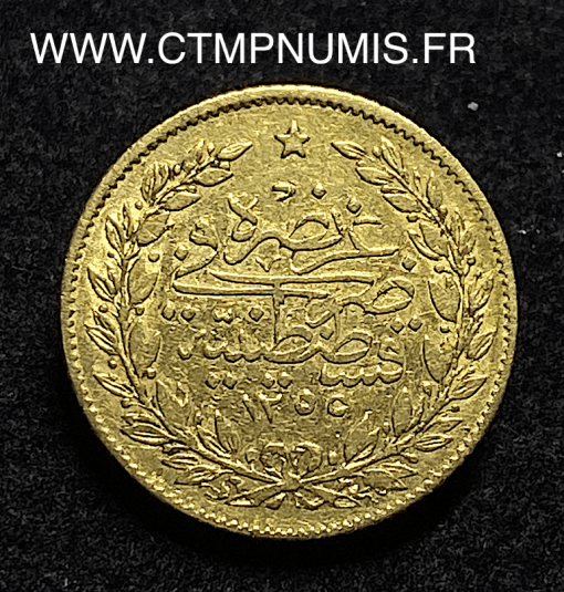 ,MONNAIE,TURQUIE,50,PIASTRES,OR,ABDUL,1844,