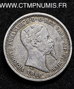 ,MONNAIE,ITALIE,SARDAIGNE,50,CENTESIMI,ARGENT,1860,M,MILAN,