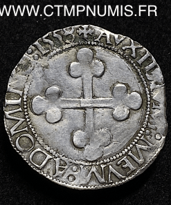 ,MONNAIE,FEODALE,SAVOIE,3,GROSSI,ARGENT,EMANUELE,PHILIBERTO,1558,