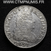 ,MONNAIE,ROYALE,LOUIS,XIV,1/4,ECU,ARGENT,AUX,8,L,1691,PARIS,