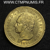 ,MONNAIE,ITALIE,SARDAIGNE,80,LIRE,OR,CHARLES,FELIX,1825,TURIN,