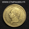 ,MONNAIE,ITALIE,80,LIRE,OR,CHARLES,FELIX,1829,GENES,