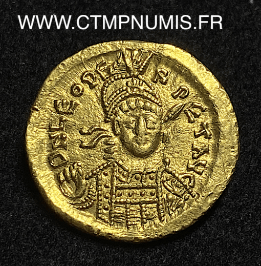 ,MONNAIE,BYSANTINE,SOLIDUS,OR,LEON,I°,VICTOIRE,CONTANTINOPLE,