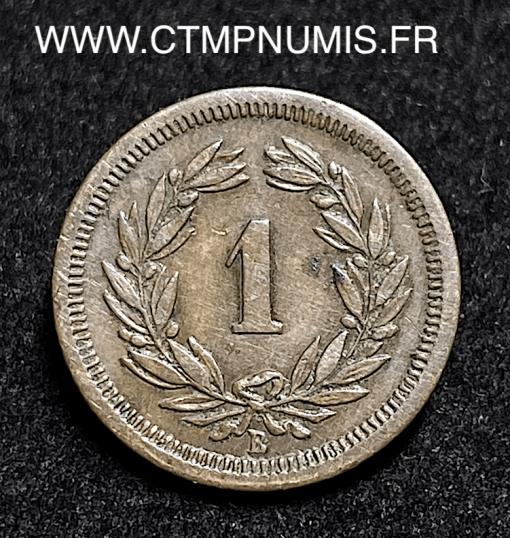 ,MONNAIE,SUISSE,1,RAPPEN,1875,CENTIME,