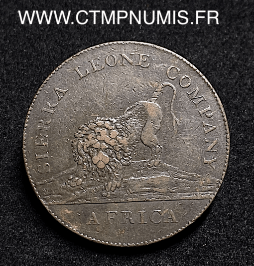 ,MONNAIE,SIERRA,LEONE,1,PENNY,1791,LION,