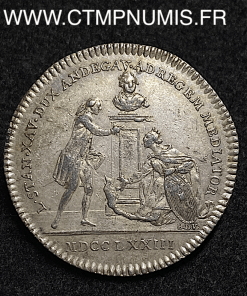 ,ANJOU,JETON,ARGENT,MAIRIE,ANGERS,1773,