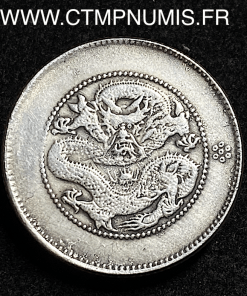 CHINE    PROVINCE DU YUNNAN   20 CENTS  ARGENT   1911 1915