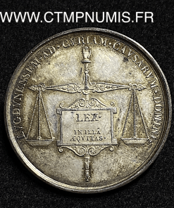 ,JETON,ARGENT,OFFICIERS,JUSTICE,LYON,1823,