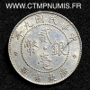 ,MONNAIE,CHINE,20,CENTS,ARGENT,KWANG,TUNG,1920,