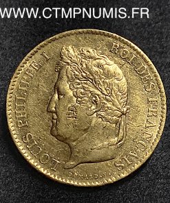 ,MONNAIE,ROYALE,LOUIS,PHILIPPE,40,FRANCS,OR,1834,