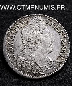 ,MONNAIE,ROYALE,LOUIS,XIV,1/10,ECU,ARGENT,1712,K,BORDEAUX,