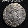 ,MONNAIE,FRANCHE,COMTE,TESTON,ARGENT,CHARLES,V,1624,BESANCON,