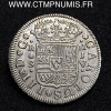 ,MONNAIE,ESPAGNE,2,REALES,CHARLES,III,ARGENT,1761,S,SEVILLE,