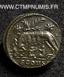 ,MONNAIE,ROMAINE,NUMMUS,CONSTANTIN,URBS,ROMA,LOUVE,PALMES,ARLES,