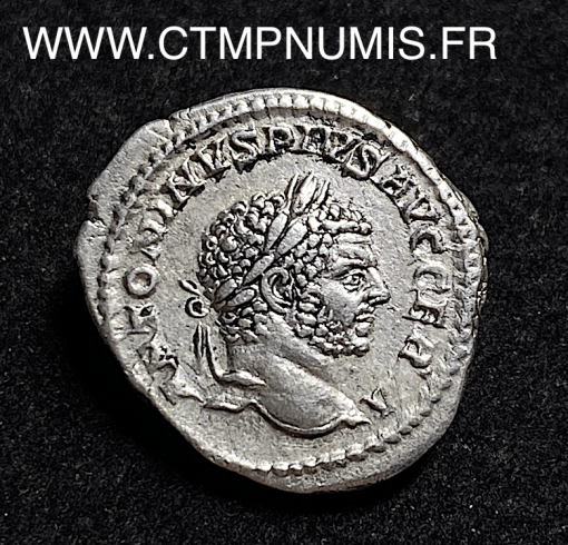 ,MONNAIE,ROMAINE,EMPIRE,CARACALLA,DENIER,ARGENT,PMTRP,XVIIII,SOLEIL,