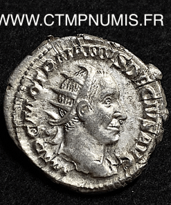 ,MONNAIE,ROMAINE,EMPIRE,TRAJAN,DECE,ANTONINIEN,ARGENT,DACIA,