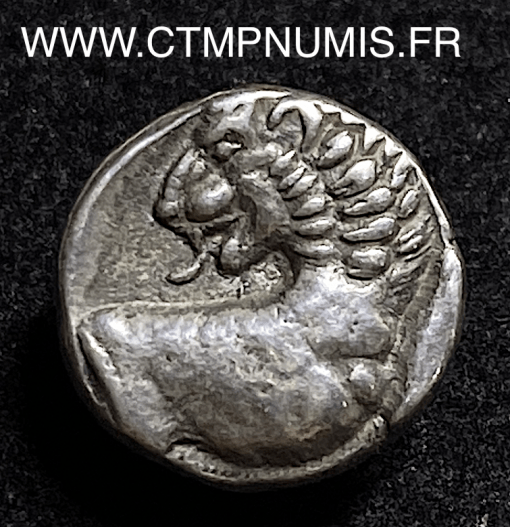 ,MONNAIE,GREQUE,CHERSONESE,DE,THRACE,HEMIDRACHME,ARGENT,PROTOME,LION,