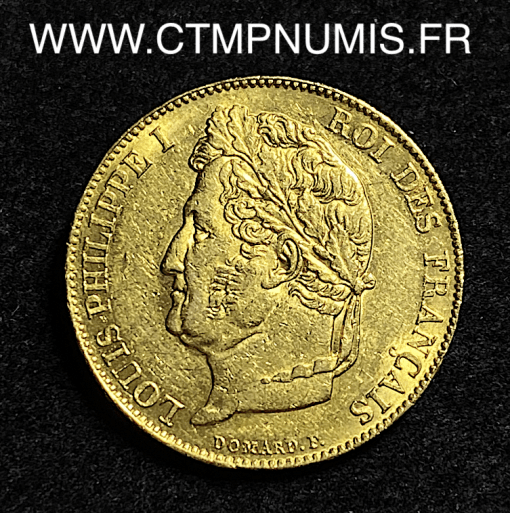 ,MONNAIE,ROYALE,20,FRANCS,OR,LOUIS,PHILIPPE,1836,PARIS,