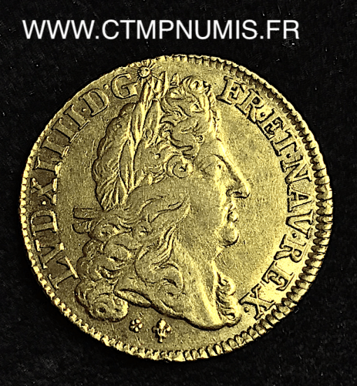 ,MONNAIE,ROYALE,LOUIS,XIV,DOUBLE,LOUIS,OR,ECU,1691,M,TOULOUSE,