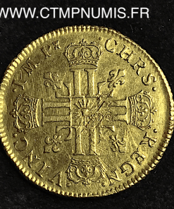 ,MONNAIE,ROYALE,DOUBLE,LOUIS,OR,LOUIS,XIV,AU,SOLEIL,1710,M,TOULOUSE,