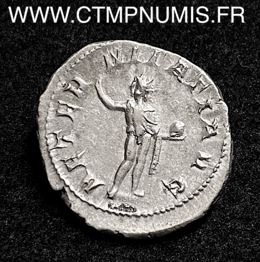 ,MONNAIE,ROMAINE,EMPIRE,DENIER,ARGENT,GORDIEN,III,AETERNITATI,AUG,