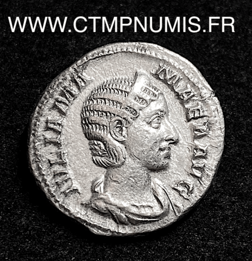 ,MONNAIE,ROMAINE,EMPIRE,DENIER,ARGENT,JULIA,MAMAE,FELICITAS,PUBLICA,