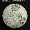 ,MONNAIE,SUEDE,16,ORE,ARGENT,ADOLF,FREDERICK,1770,