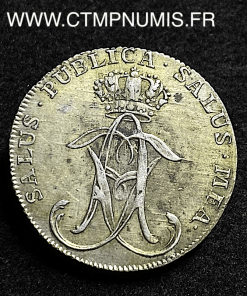 ,MONNAIE,SUEDE,16,ORE,ARGENT,ADOLF,FREDERICK,1770,