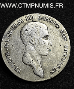 ,MONNAIE,ALLEMAGNE,PRUSSE,1,THALER,ARGENT,1812,