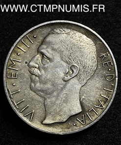 ,MONNAIE,ITALIE,VICTOR,10,LIRE,ARGENT,1928,