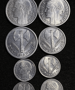 ,MONNAIE,MORLON,BAZOR,ALUMINIUM,1,2,FRANCS,SPL,