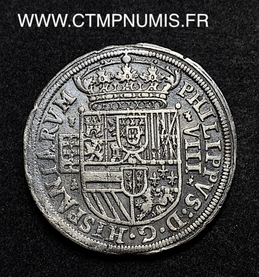 ,MONNAIE,ESPAGNE,8,REALES,PHILIPPE,II,1590,SEGOVIE,