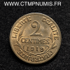 ,MONNAIE,2,CENTIMES,DANIEL,DUPUIS,1919,