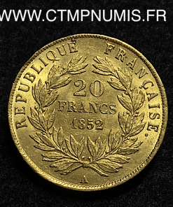 ,MONNAIE,20,FRANCS,OR,LOUIS,NAPOLEON,BONAPARTE,20,FRANCS,OR,1852,
