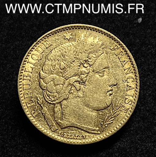 ,MONNAIE,REPUBLIQUE,10,FRANCS,OR,CERES,1850,A,PARIS,