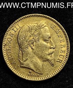 ,MONNAIE,EMPIRE,20,FRANCS,OR,NAPOLEON,III,1861,BB,STRASBOURG,