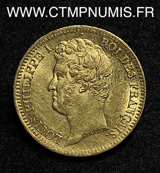 ,MONNAIE,ROYALE,LOUIS,PHILIPPE,20,FRANCS,OR,1831,PARIS,